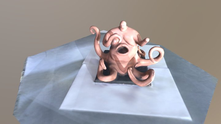 Octupus - 3D scan 3D Model