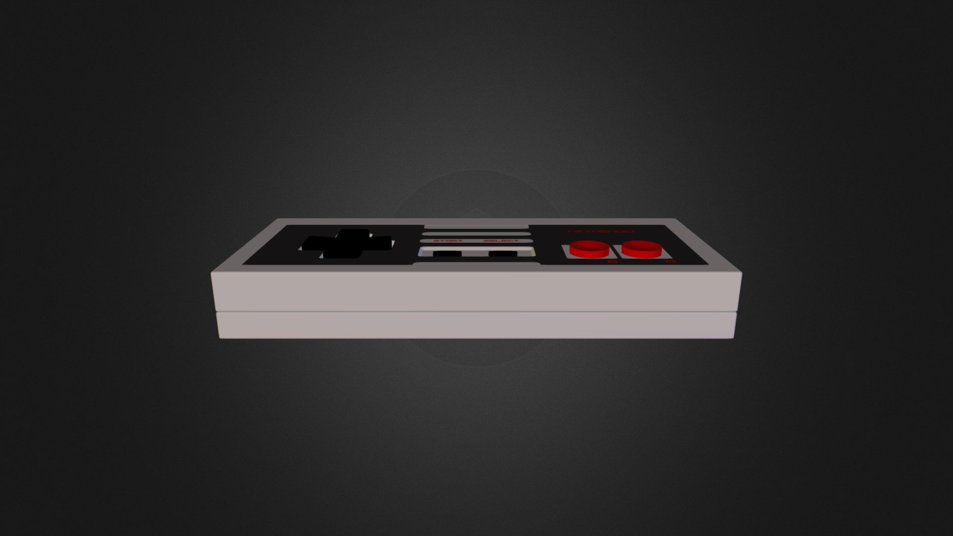 Controller NES - 3D model by Wolf (@wolfmic) [5192080] - Sketchfab
