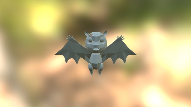 蝙蝠 3D Model