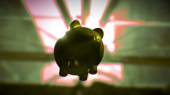 test pig 3D Model