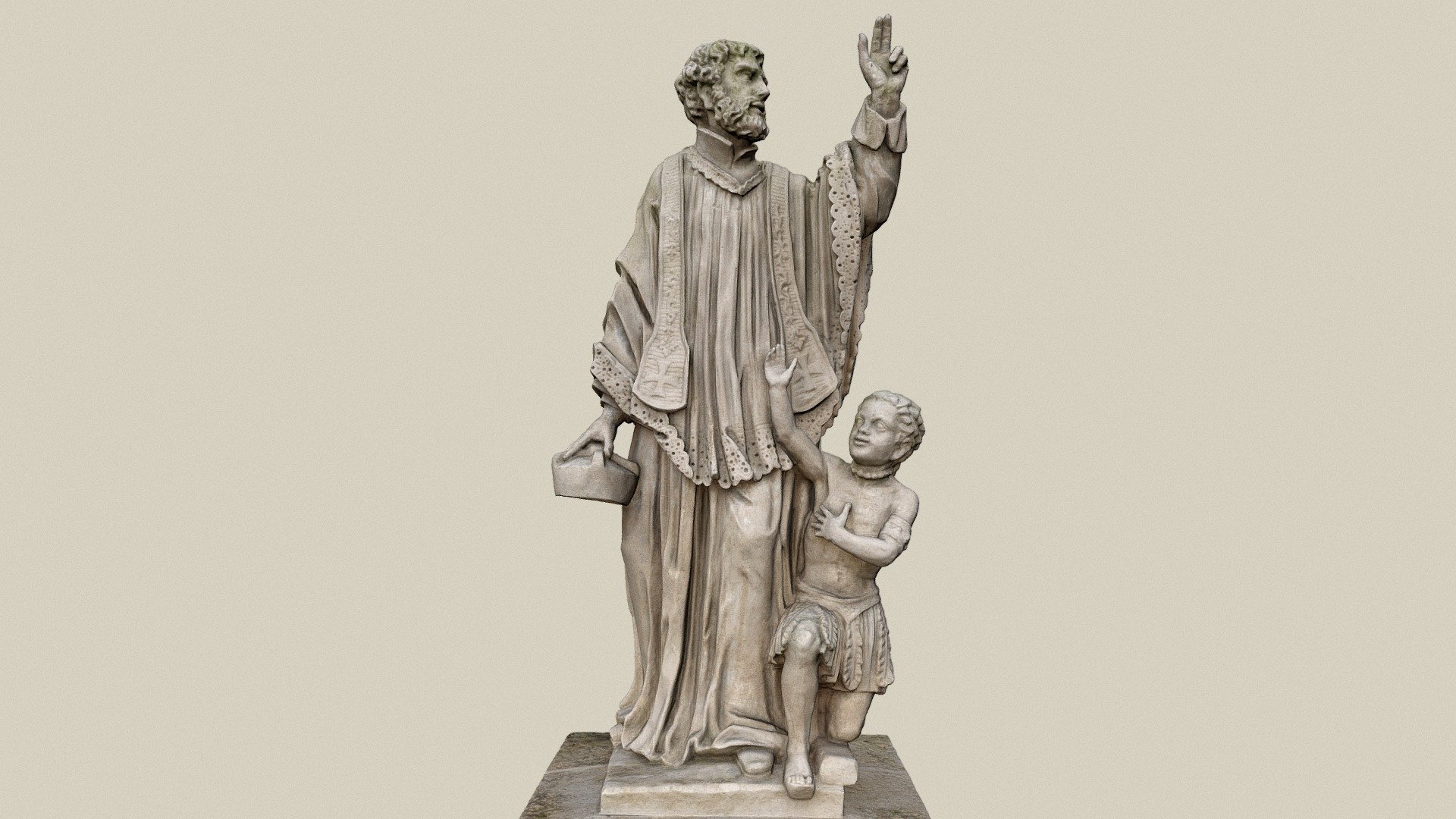 Hl. Franz Xaver — Sketchfab embed 3D viewer