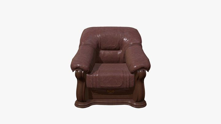 Lord Armchair 3D Model