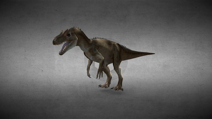 Alloosaurus 3D Model