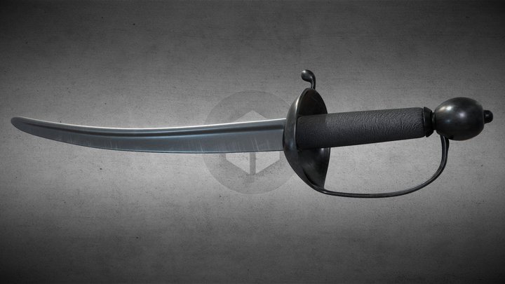 Sword war Hanger - PBR ready 3D Model