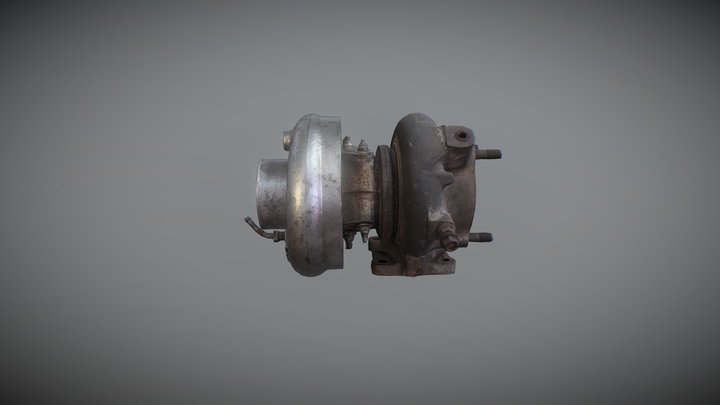 Toyota Supra CT26 7MGTE Turbo - Photoscanned 3D Model