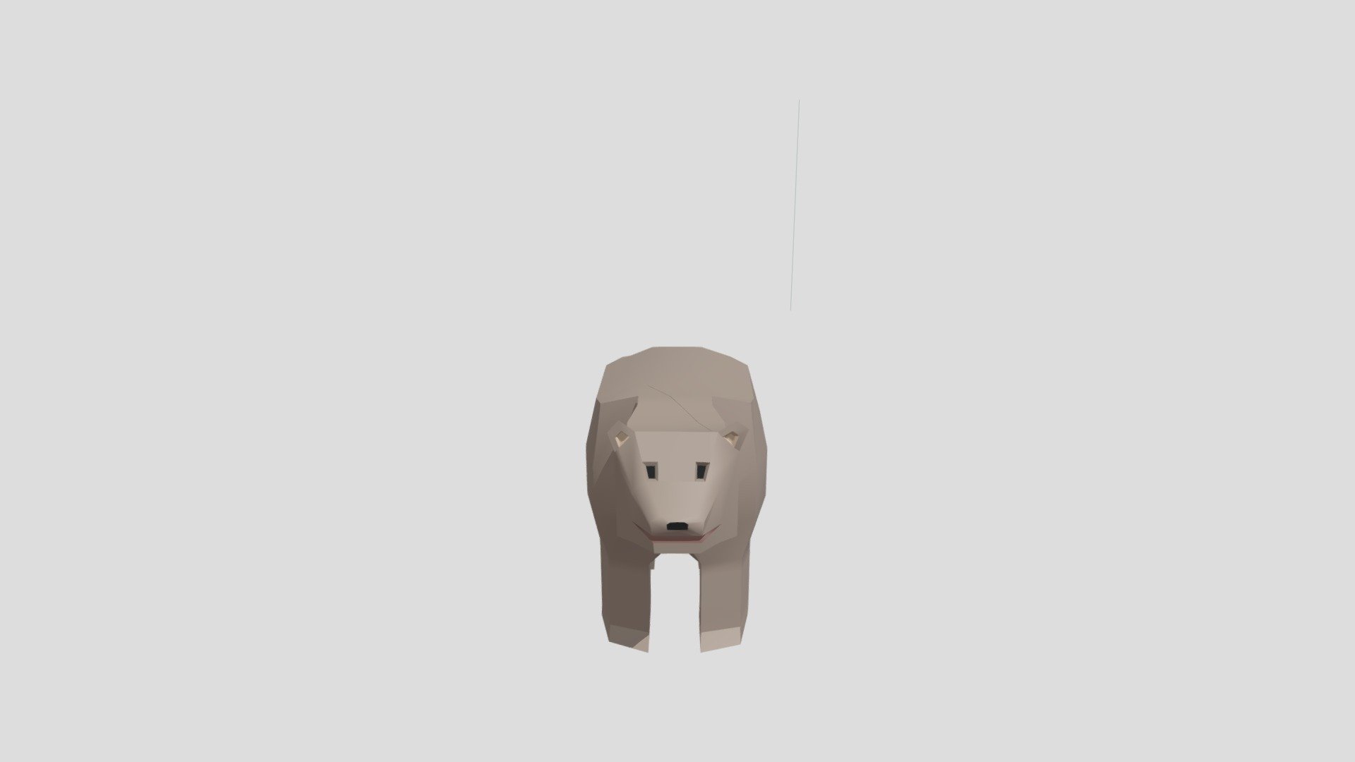 Low Poly Bear