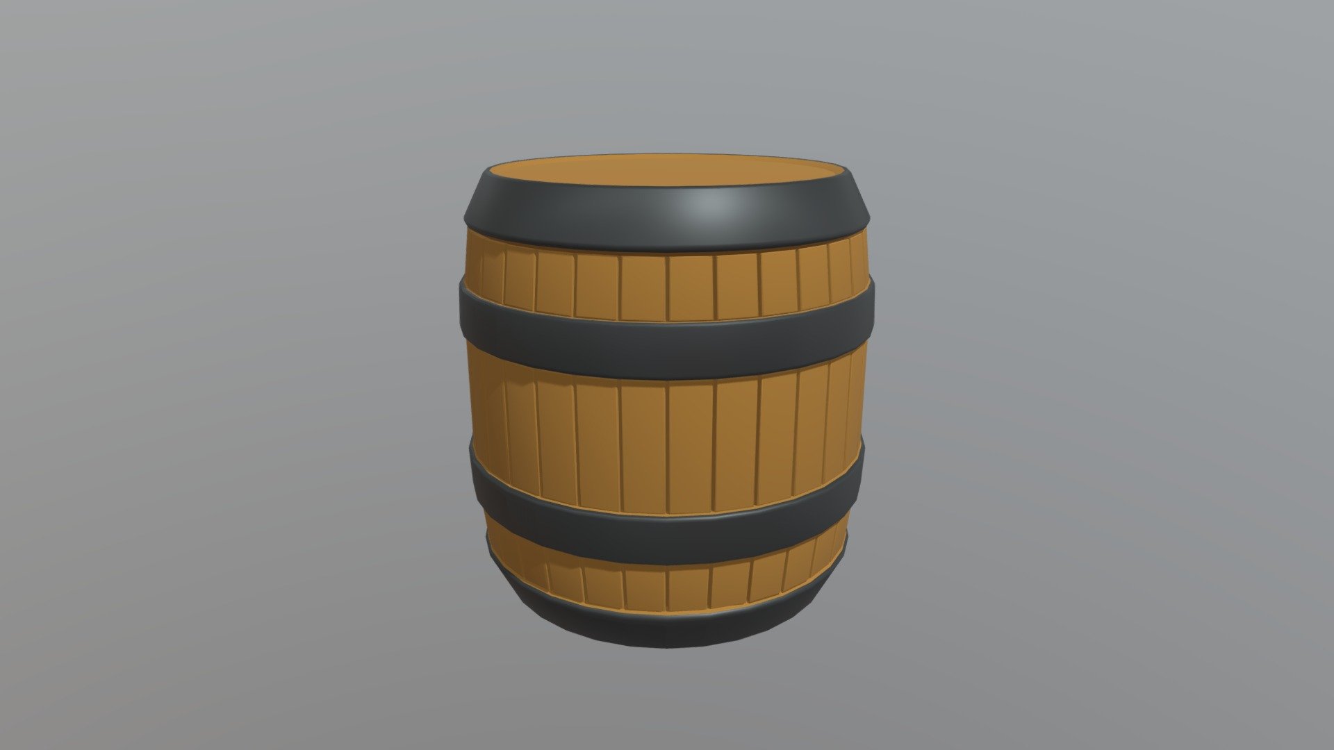 wooden Barrel #2