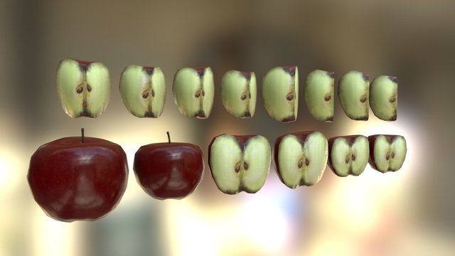 Brave & Cherry : Apples 3D Model