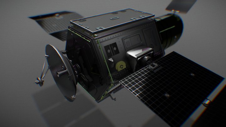 Satellite 3D Model