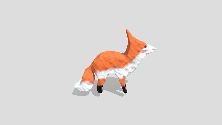 fox 3D Model