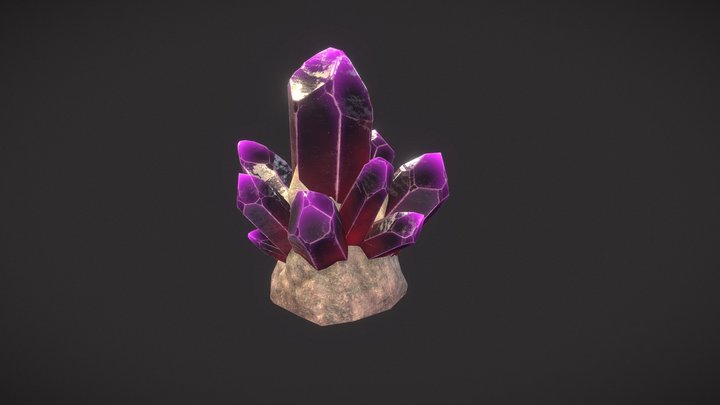 Crystal 3D Model