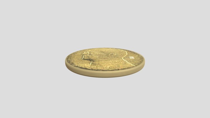Coin_baht 3D Model