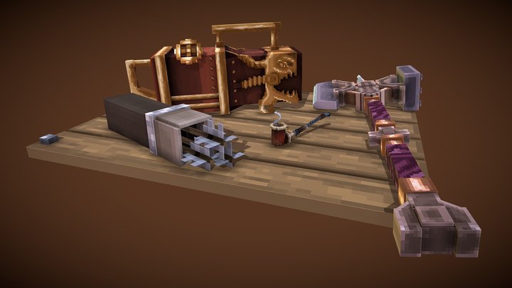 Voxel Models 3D Model