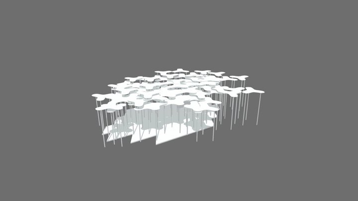 Vedant's M Pavilion 2015 3D Model