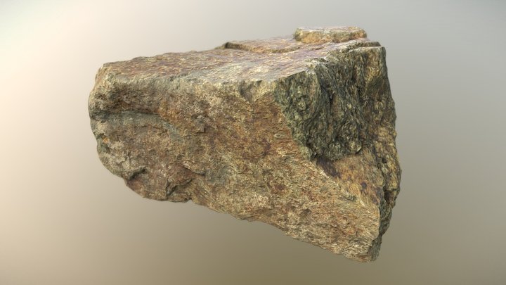 Granite rock yellowish brown – Modelo 3D gratuito STL