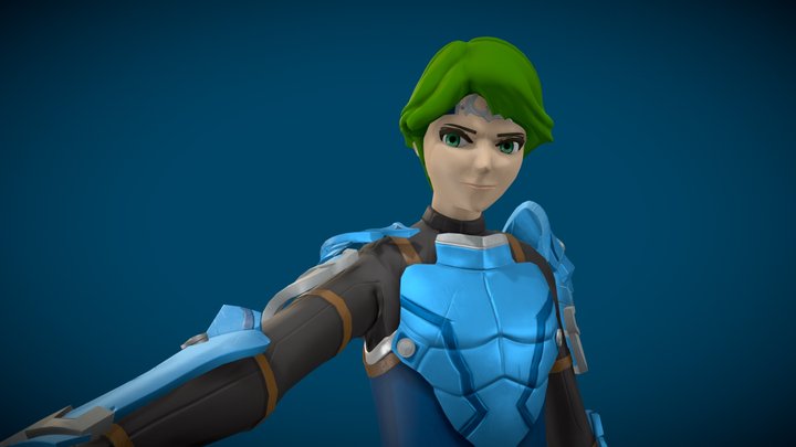 Alm (Fan Art) 3D Model