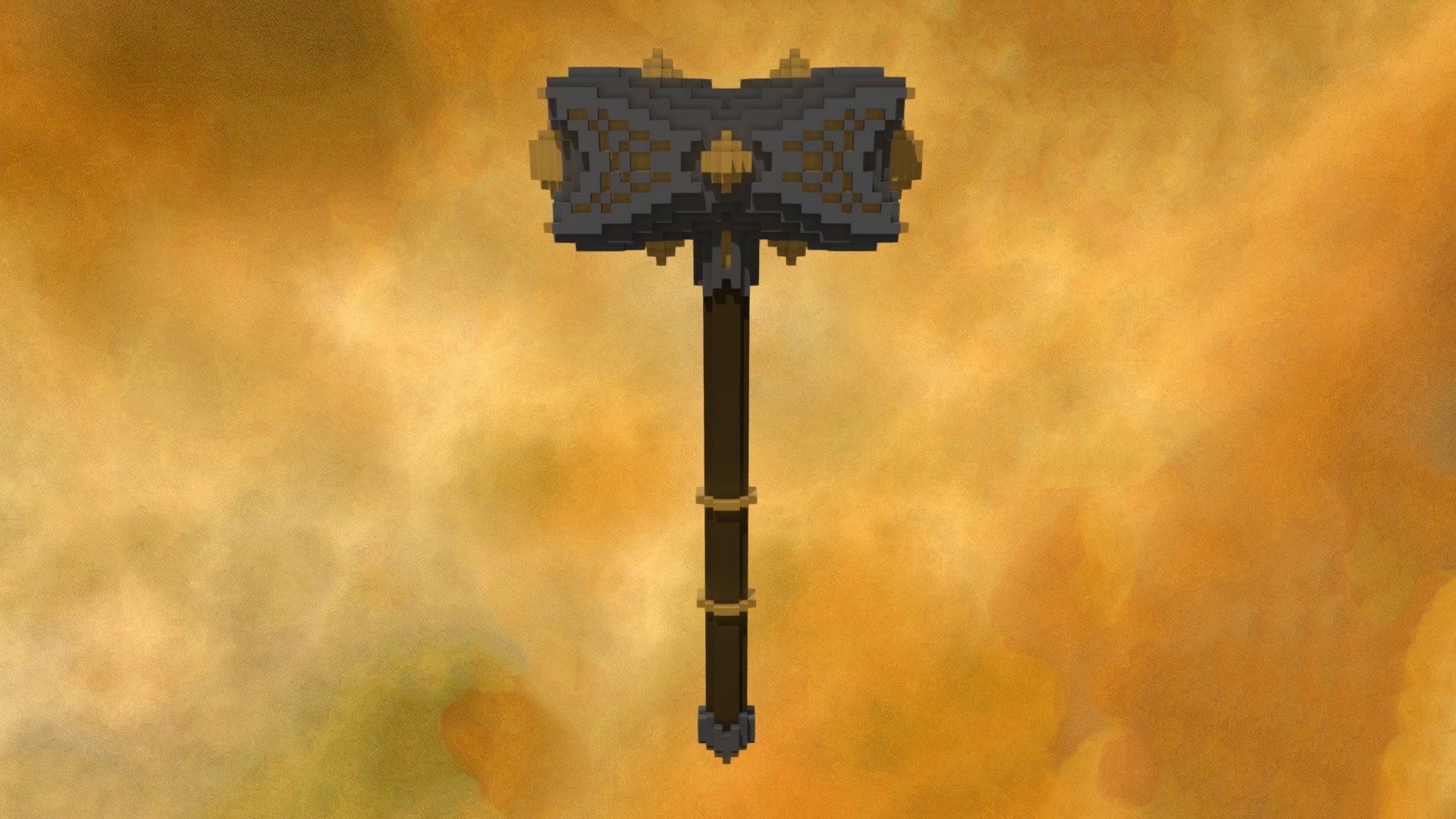War Hammer - Voxel model