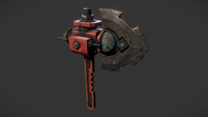 Axe of Enteater 3D Model
