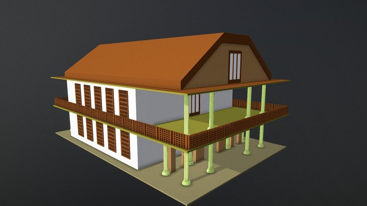 Bungalow 3D models - Sketchfab