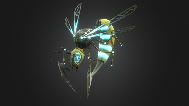 Wasp 3D Model