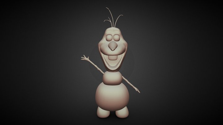 Olaf The Snowman (Frozen) 3D Model