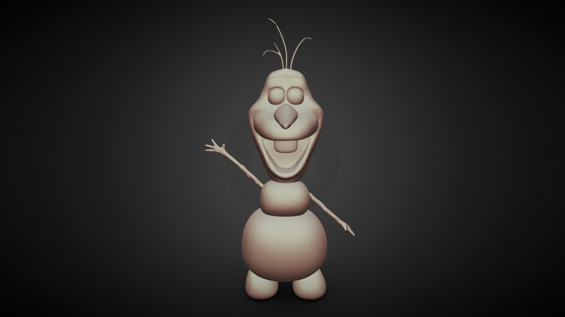 Olaf The Snowman (Frozen) - Download Free 3D model by M Wildan Azmi ...