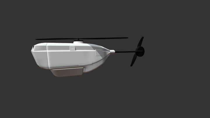 The PD-100 Black Hornet 3D Model