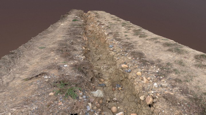 Dry creek 3D Model