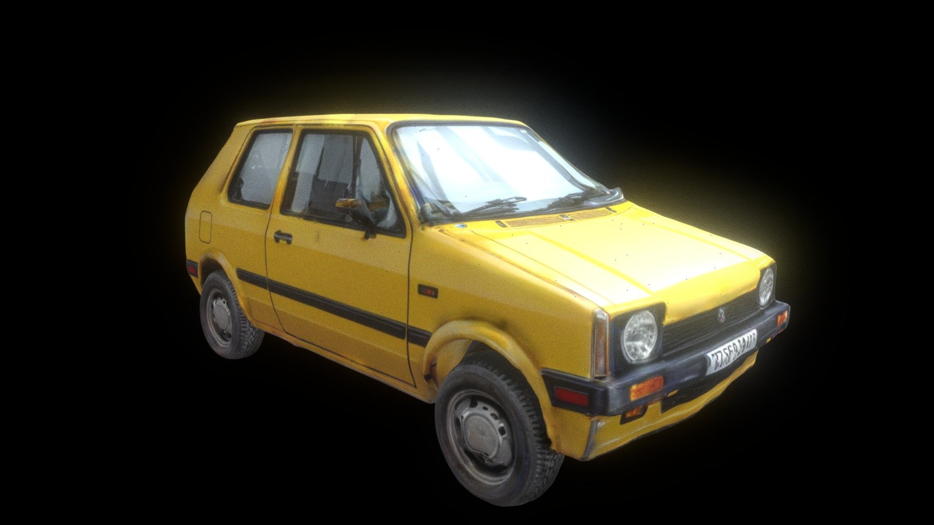 Retro Anime Suzuki Alto - Download Free 3D model by Jungle Jim (@jungle ...