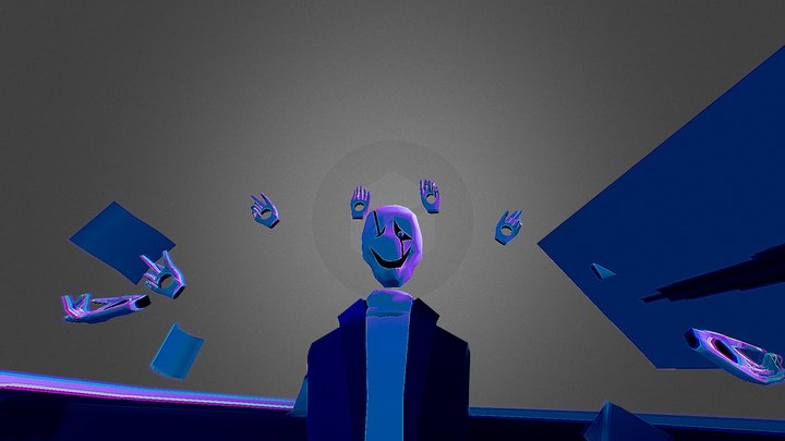 gaster (1) 3D Model