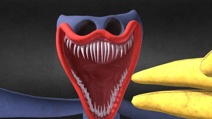 HallucinationHuggy 3D Model