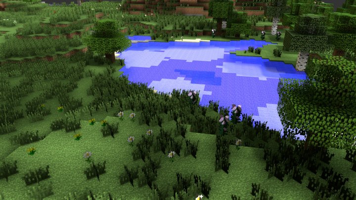 Minecraft Map 3D Model
