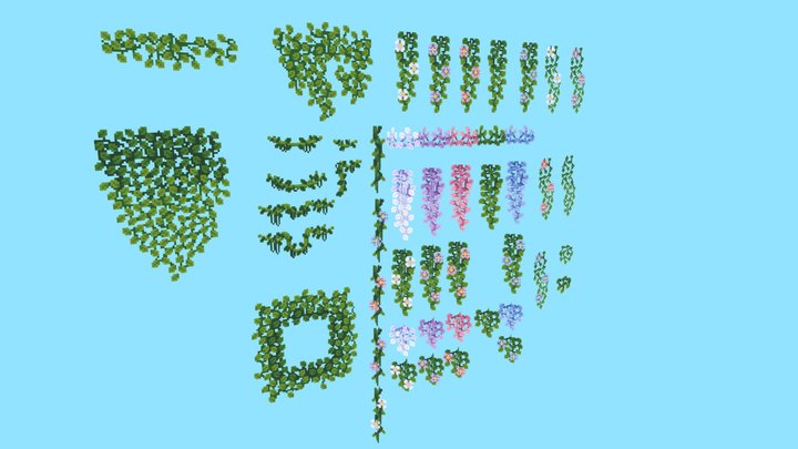 Vines Props 3D Model