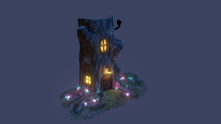 Magical Tree House 3D Model