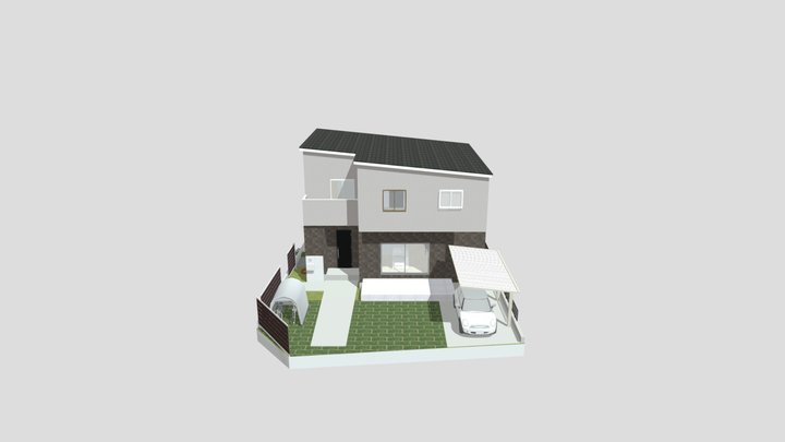 house gaikou202304 3D Model