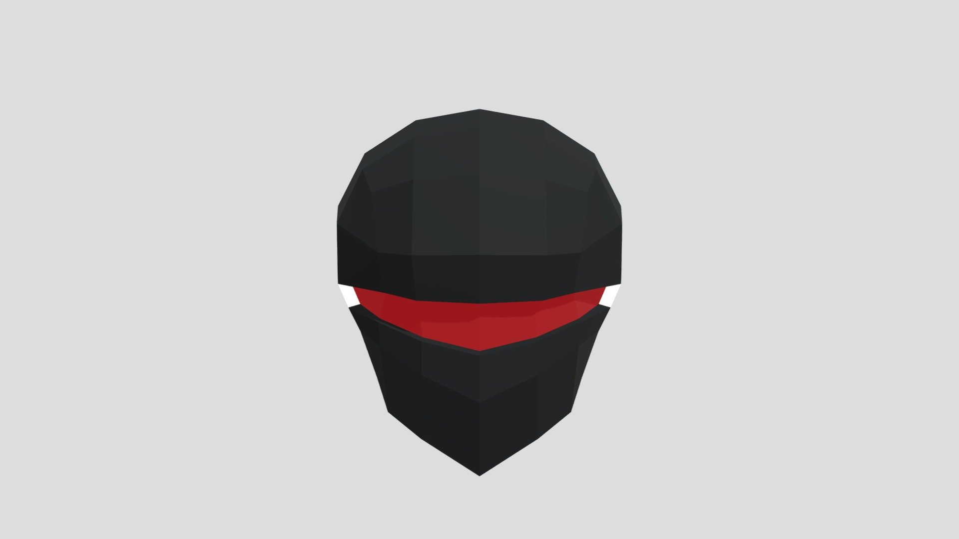 Striker LowPoly Helmet