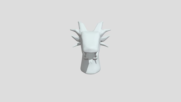 (unfinished) Dragon Sculpt 3D Model