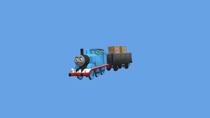 Thomas and a Truck(ThomasAR) 3D Model