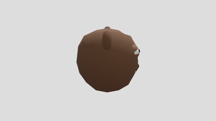 Bear_Head 3D Model