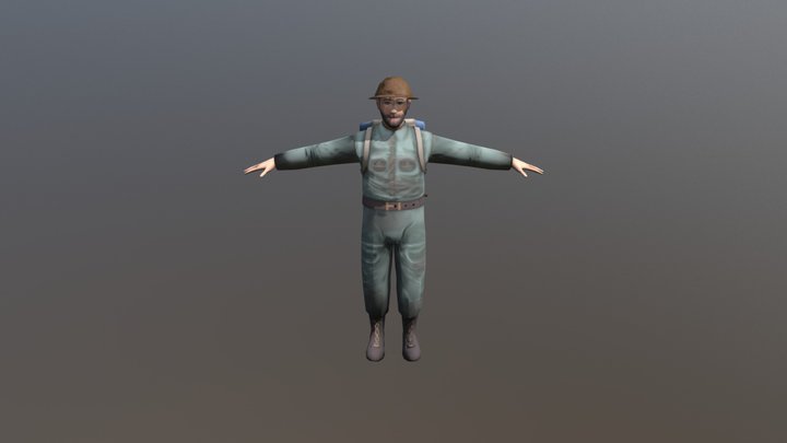 Soldier Texture Project 3D Model
