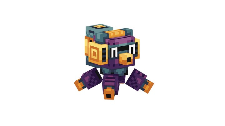 Turretrapus 3D Model