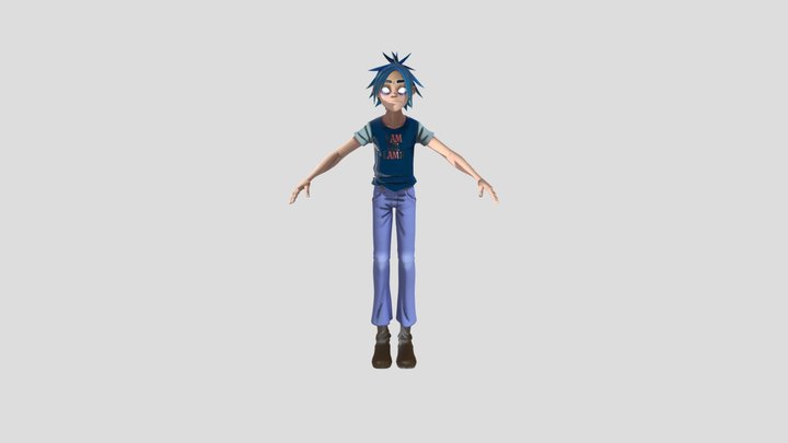 Cracker Island 2D 3D Model