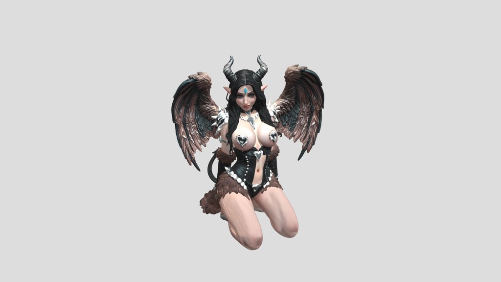 Infernal Wings of the Demon Queen