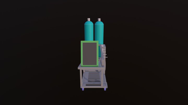 Welding Cart v3 3D Model