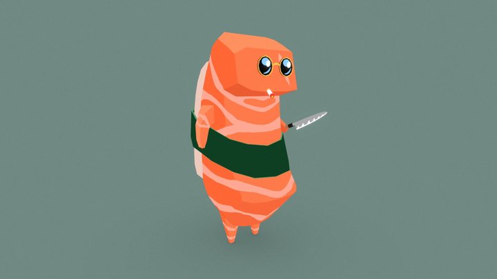 Nigiri's blade 3D Model