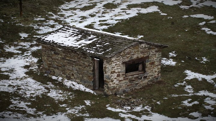 Historic Stone House 3D Model