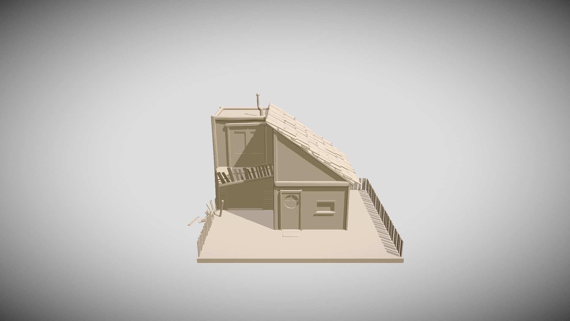 Abandoned shed
