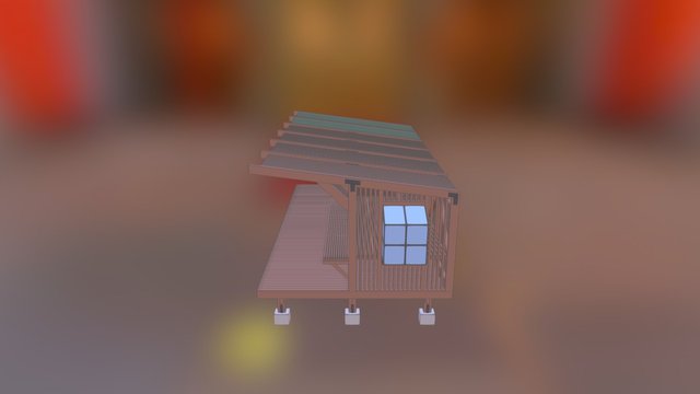 Lath House 1 3D Model