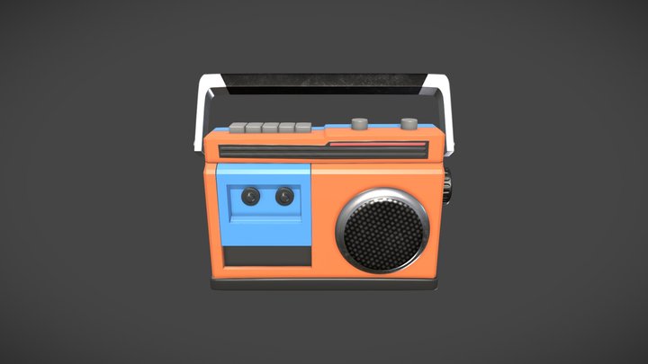 Radiocasette – Free 3D Model STL
