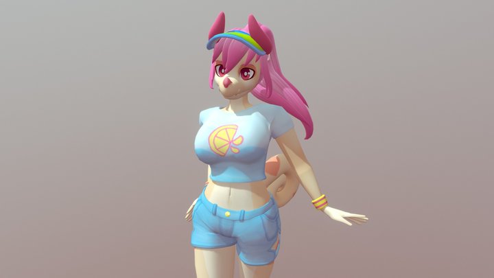 Pom - Full Outfit 3D Model